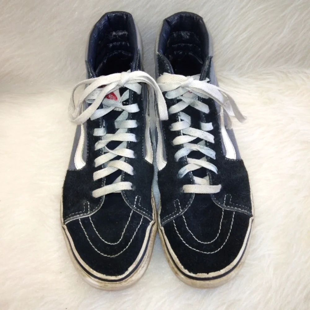 SHOES VANS SK8-HI SHOE, black & gray, men's 7